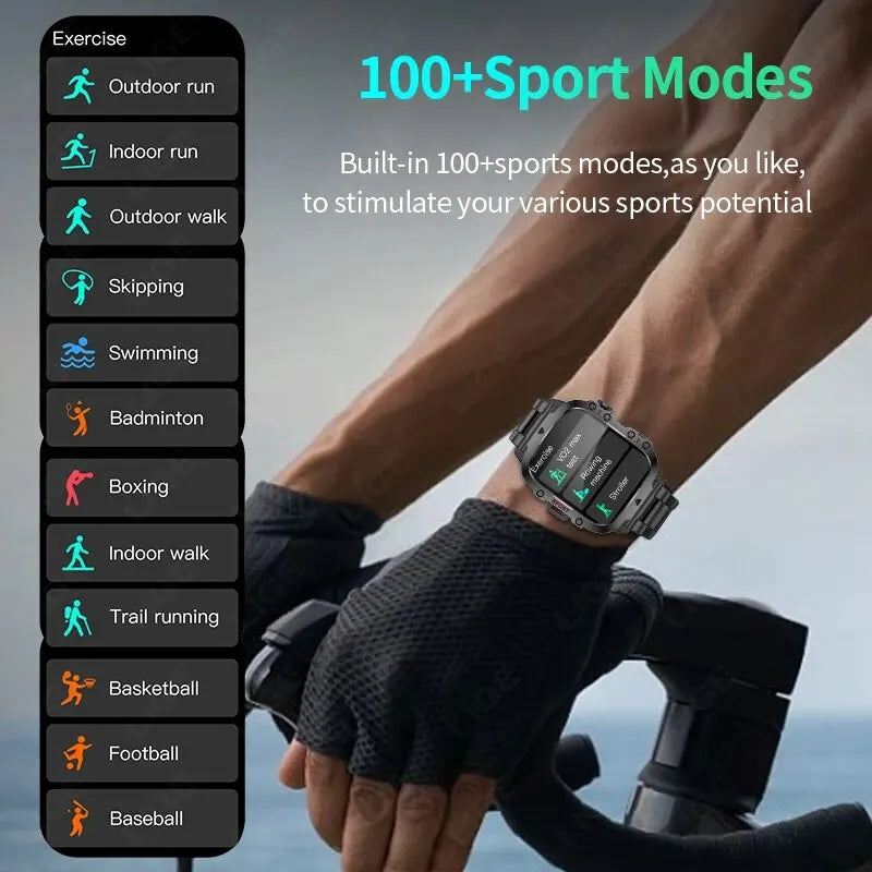 Sports Fitness Smartwatch For Men